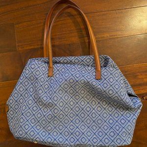 Street Level textured boho tote bag